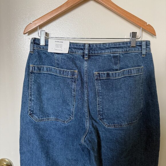 NWT Everlane The Utility Barrel Pant Jeans In New Blue 30R - Picture 7 of 8